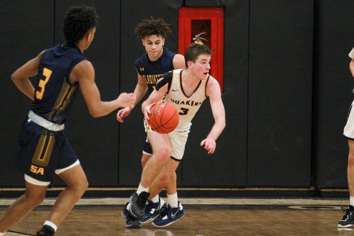 Qauker Valley boys basketball